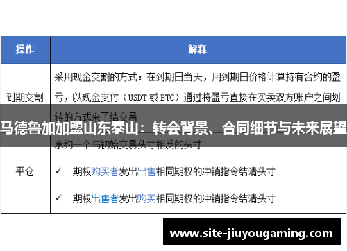 马德鲁加加盟山东泰山：转会背景、合同细节与未来展望